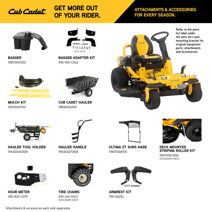 Cub Cadet ZTS1 46 (17ARGBYNA10)
