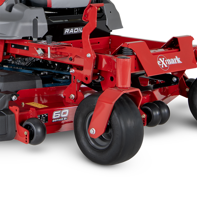 Exmark Radius E-Series with 24.5 HP* Exmark 708CC Engine and 52” UltraCut Series 3 Deck Exmark Radius E-Series with 24.5 HP* Exmark 708CC Engine and 52” UltraCut Series 3 Deck