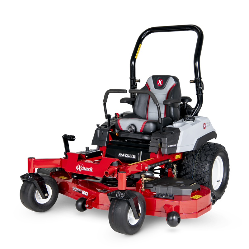 Exmark Radius X-Series with 22 HP* Kawasaki FX691 Engine and 52” UltraCut Series 4 Deck