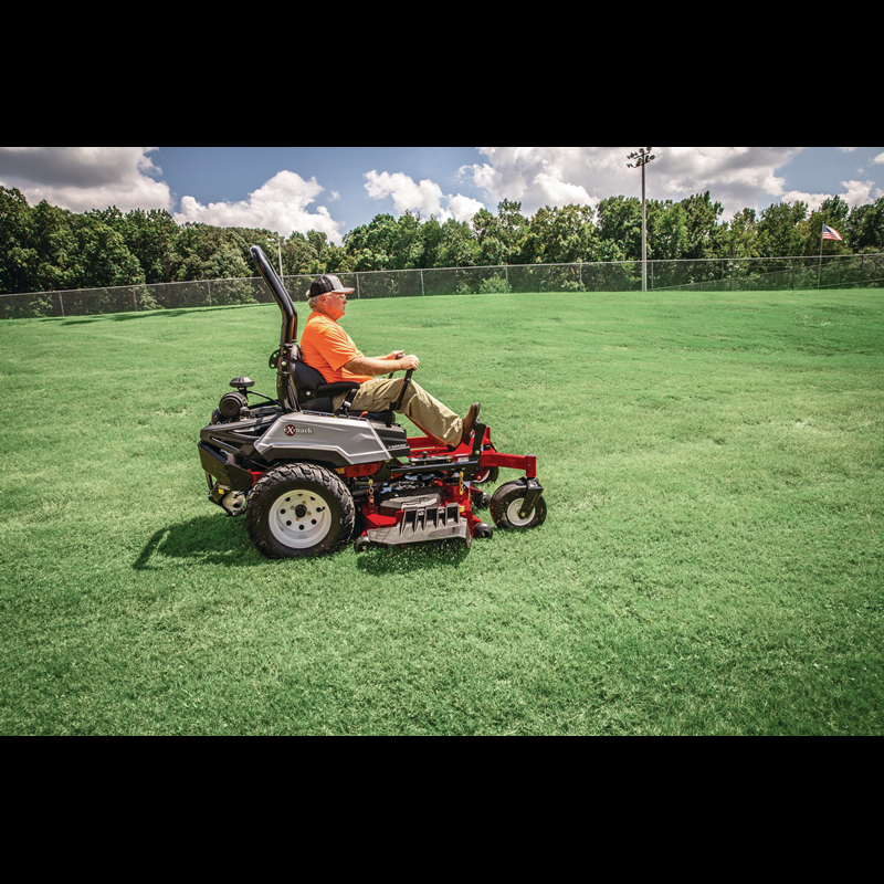 Exmark Radius X-Series with 22 HP* Kawasaki FX691 Engine and 52” UltraCut Series 4 Deck